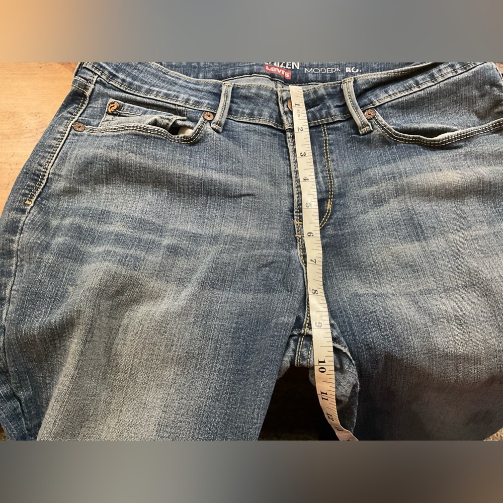 Denizen from Levi’s: woman denuim  modern boot cut mid rise plain/casual jeans. - Picture 10 of 12